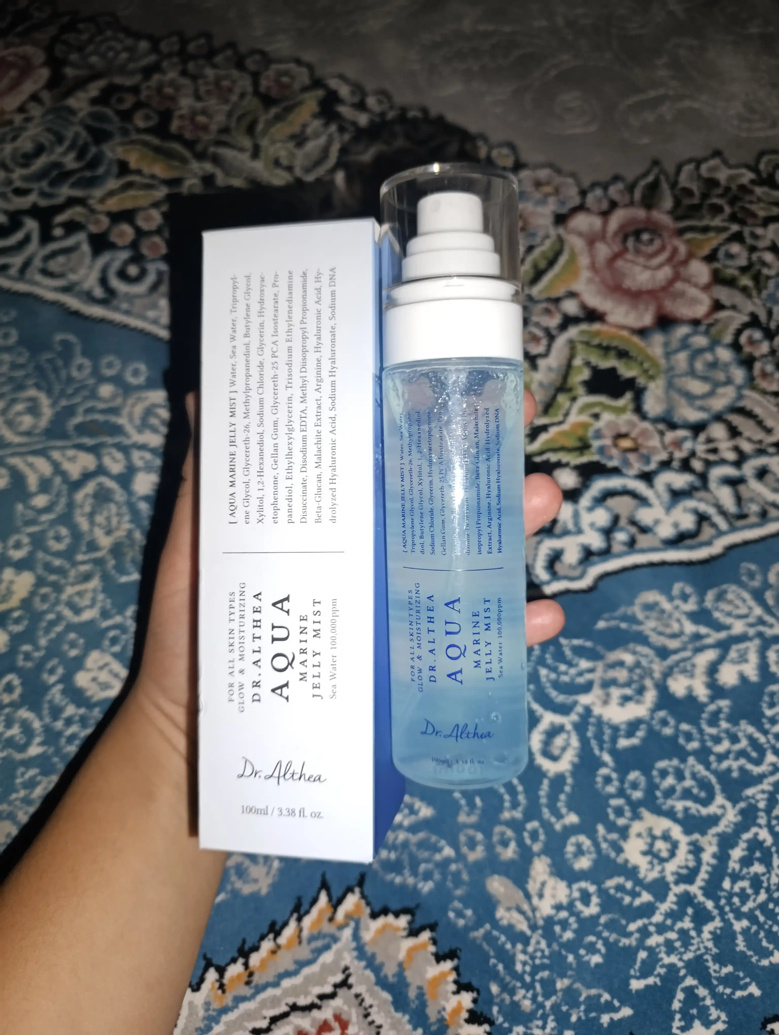 AQUA yuz uchun namlovchi krem Aqua Dr.Althea, 100 ml