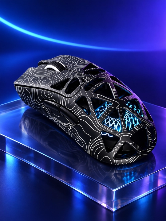 Игровая мышь FURYCUBE G11 беспроводная, RGB, Bluetooth, 2,4 ГГц, 22000 DPI, для компьютера - 