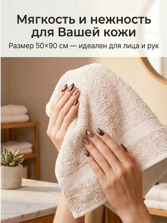 Банное махровое полотенце 70/140 или 90/150