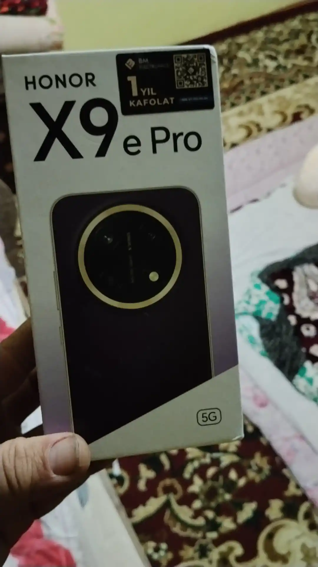 Smartfon HONOR X9e Pro 5G,11000mAh 80W,108MP Ultra OIS+EIS 4K Video, OLED ekran 1.5K 120Hz