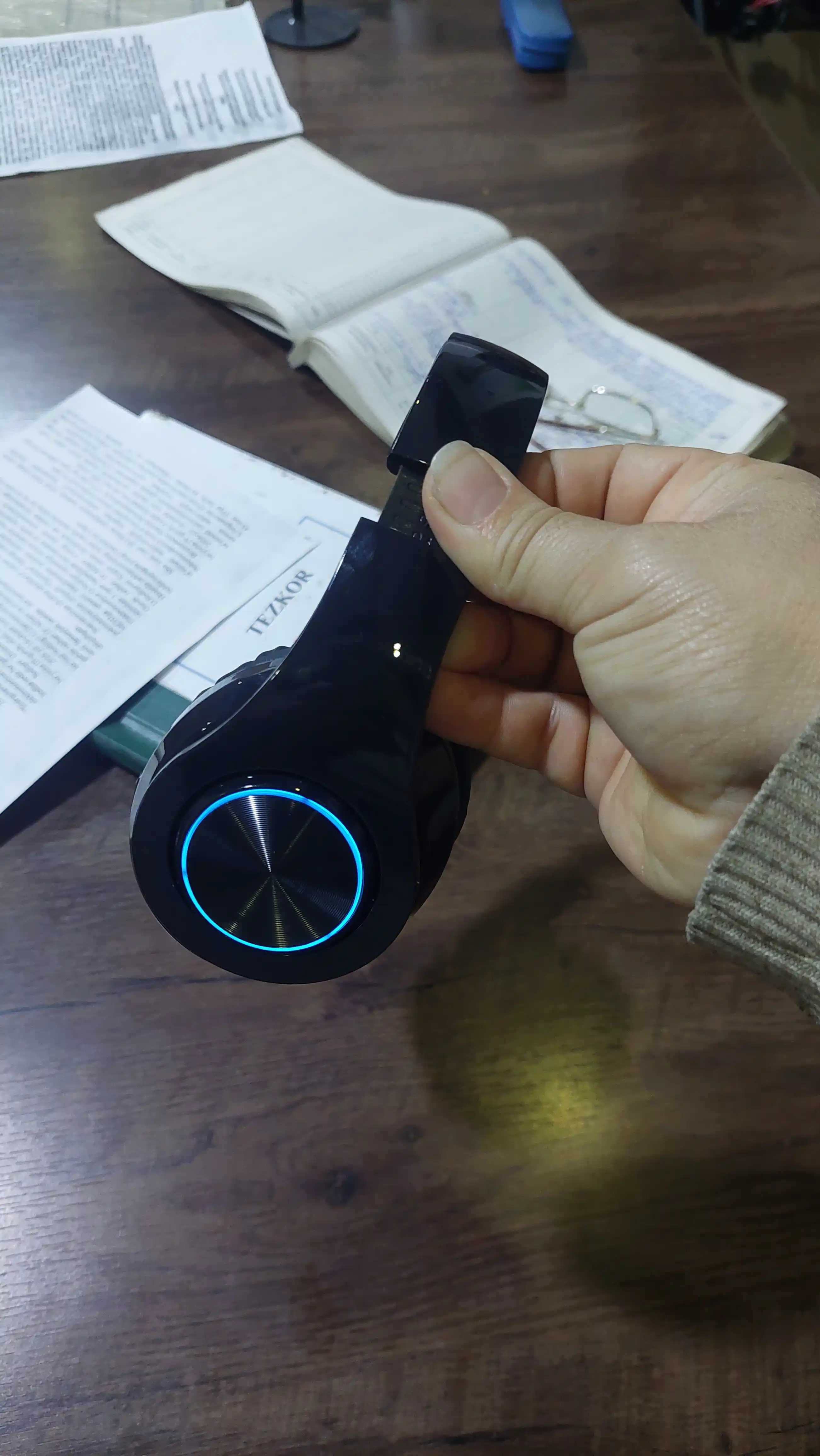 Беспроводные наушники с микрофоном, большие полноразмерные, Bluetooth