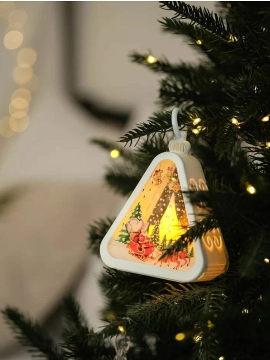 LED sham, Rojdestvo, bayram bezagi, haykalcha, uy uchun