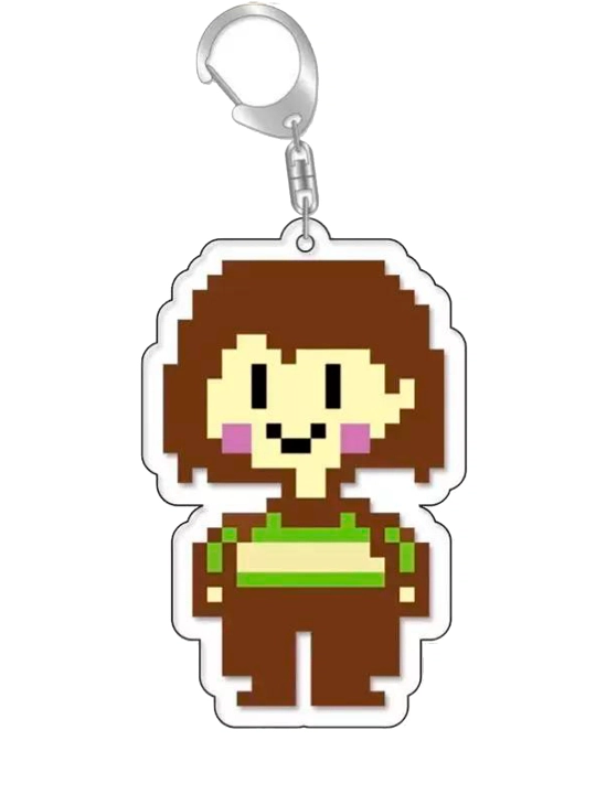 Брелоки Undertale - мерч для фанатов, подарок для геймеров - 