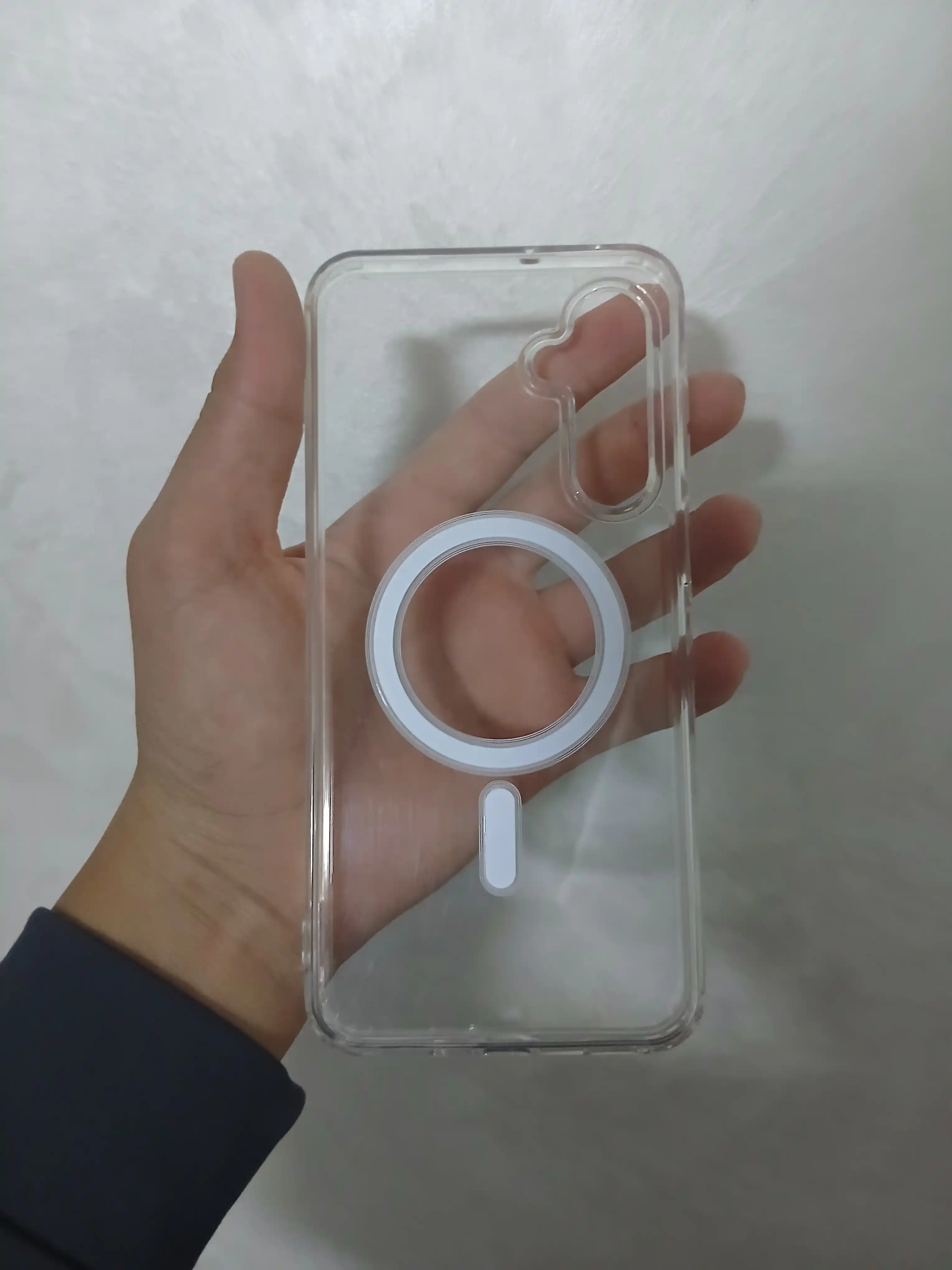 Прозрачный чехол для Samsung, Galaxy 21-26 S, Ultra, A15,16,17,35,36,37,52, с MagSafe