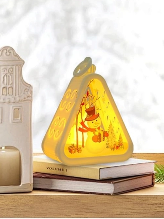 LED sham, Rojdestvo, bayram bezagi, haykalcha, uy uchun