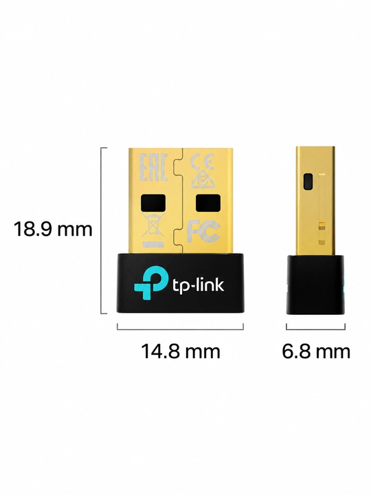 TP-Link UB600 — Bluetooth 6.0 Nano USB- блютуз адаптер для компьютера и ноутбука, USB-A