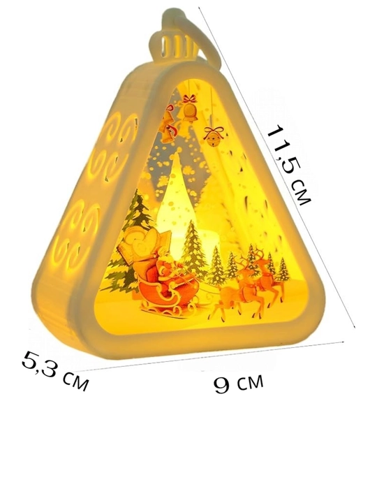 LED sham, Rojdestvo, bayram bezagi, haykalcha, uy uchun