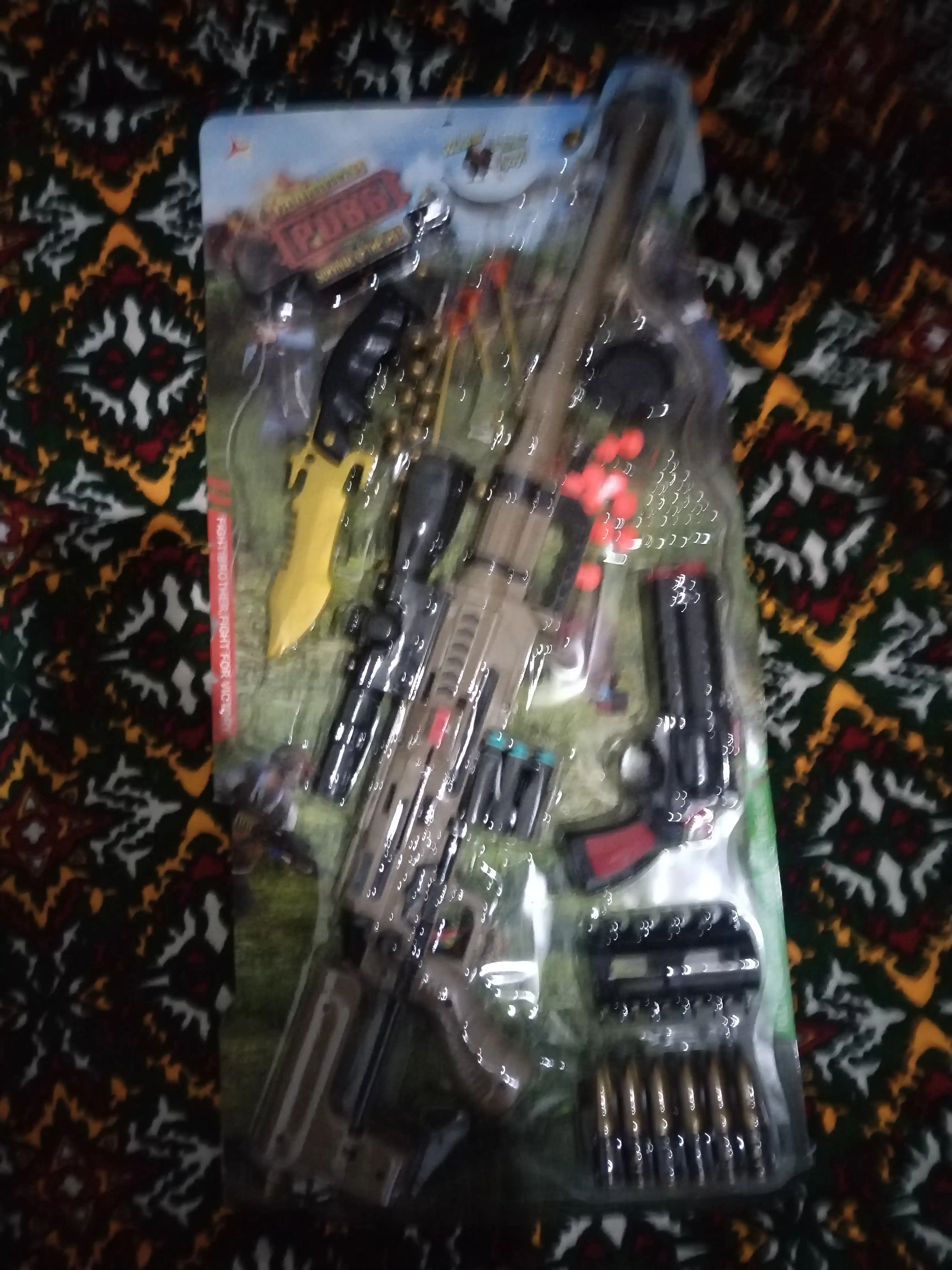 Bolalar uchun PUBG qurollar va aksessuarlar to'plami