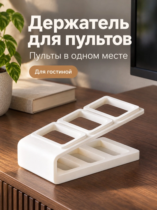 Держатель для пультов для аккуратного хранения - 