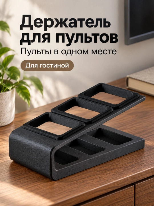Держатель для пультов для аккуратного хранения - 