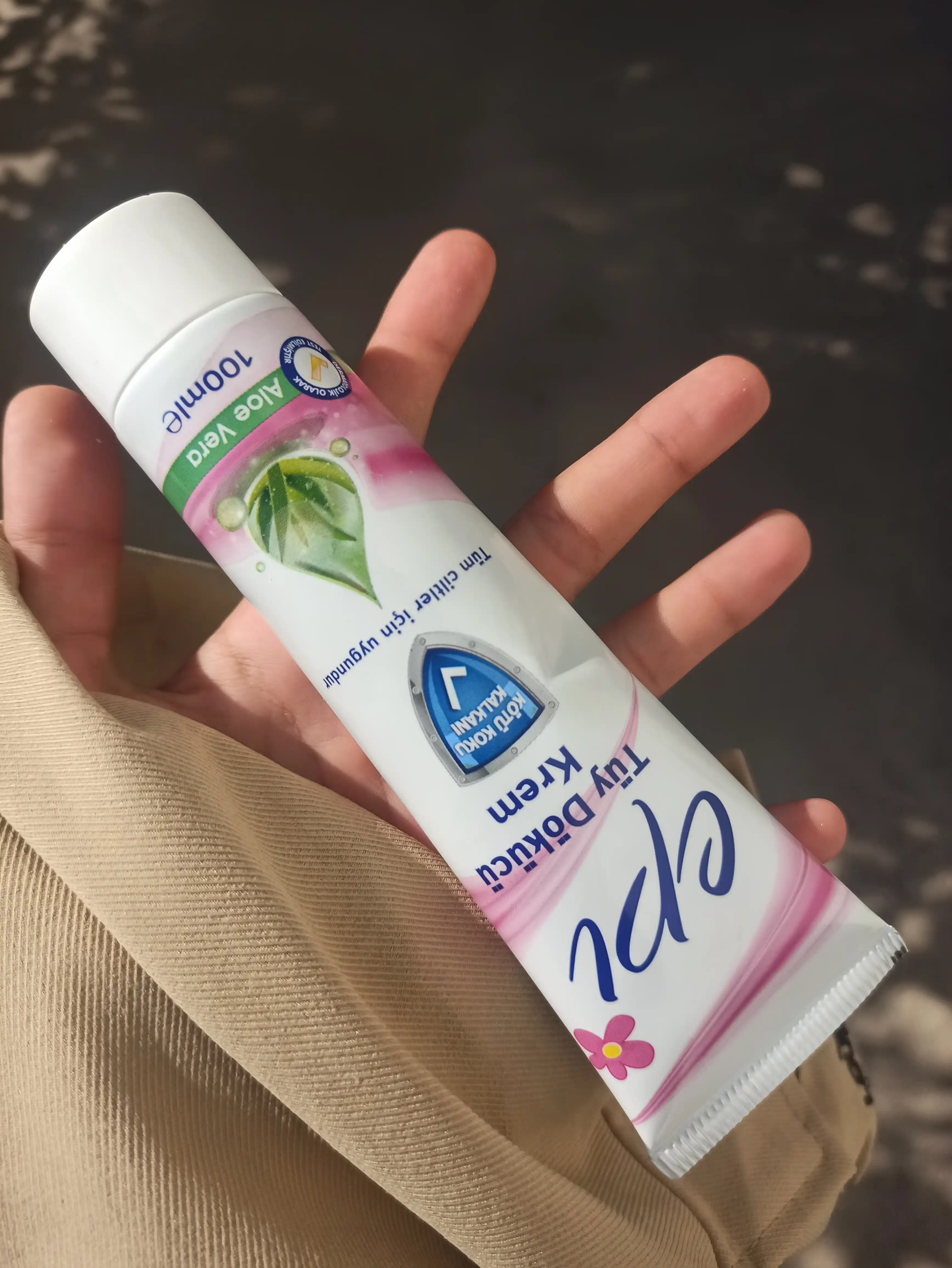 Nozik teri uchun depilatsiya kremi Epi, 100 ml