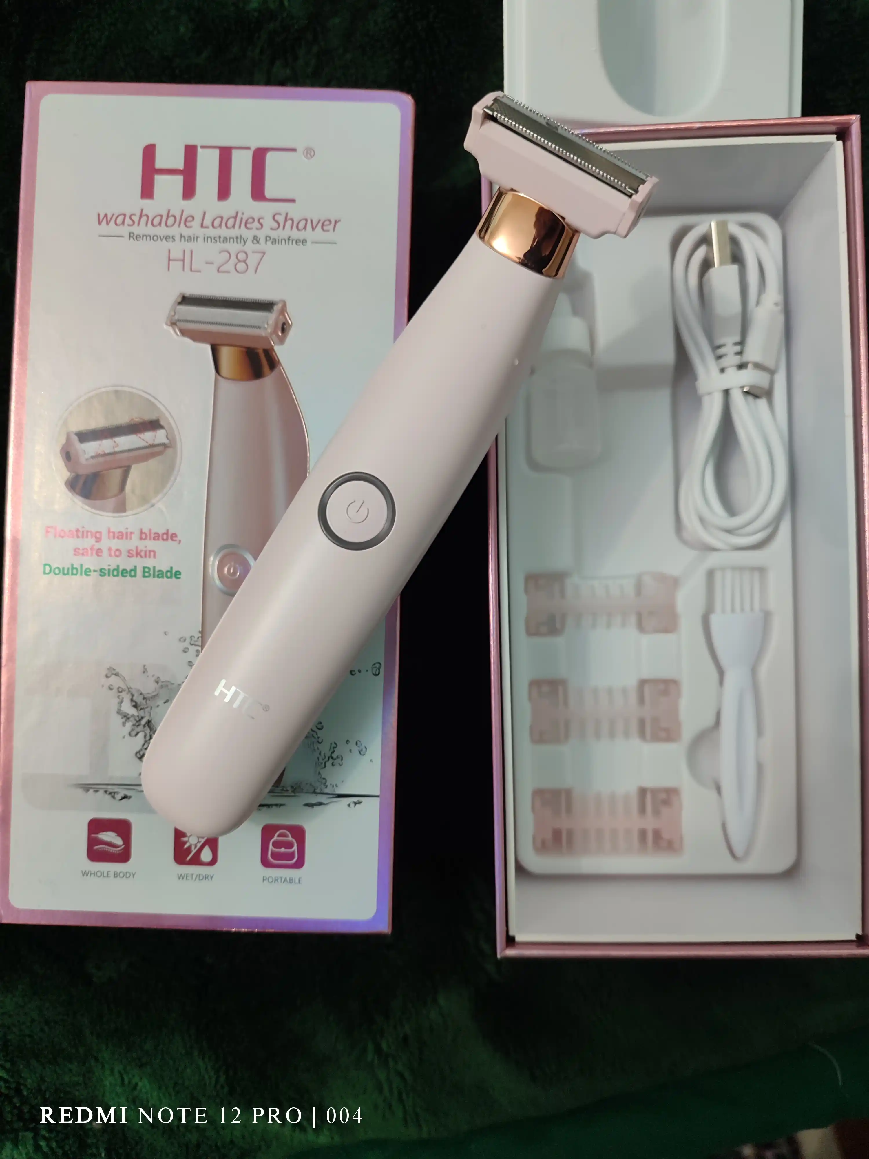 Trimmer HTC One Blade, soqol va tana uchun trimmer va epilator