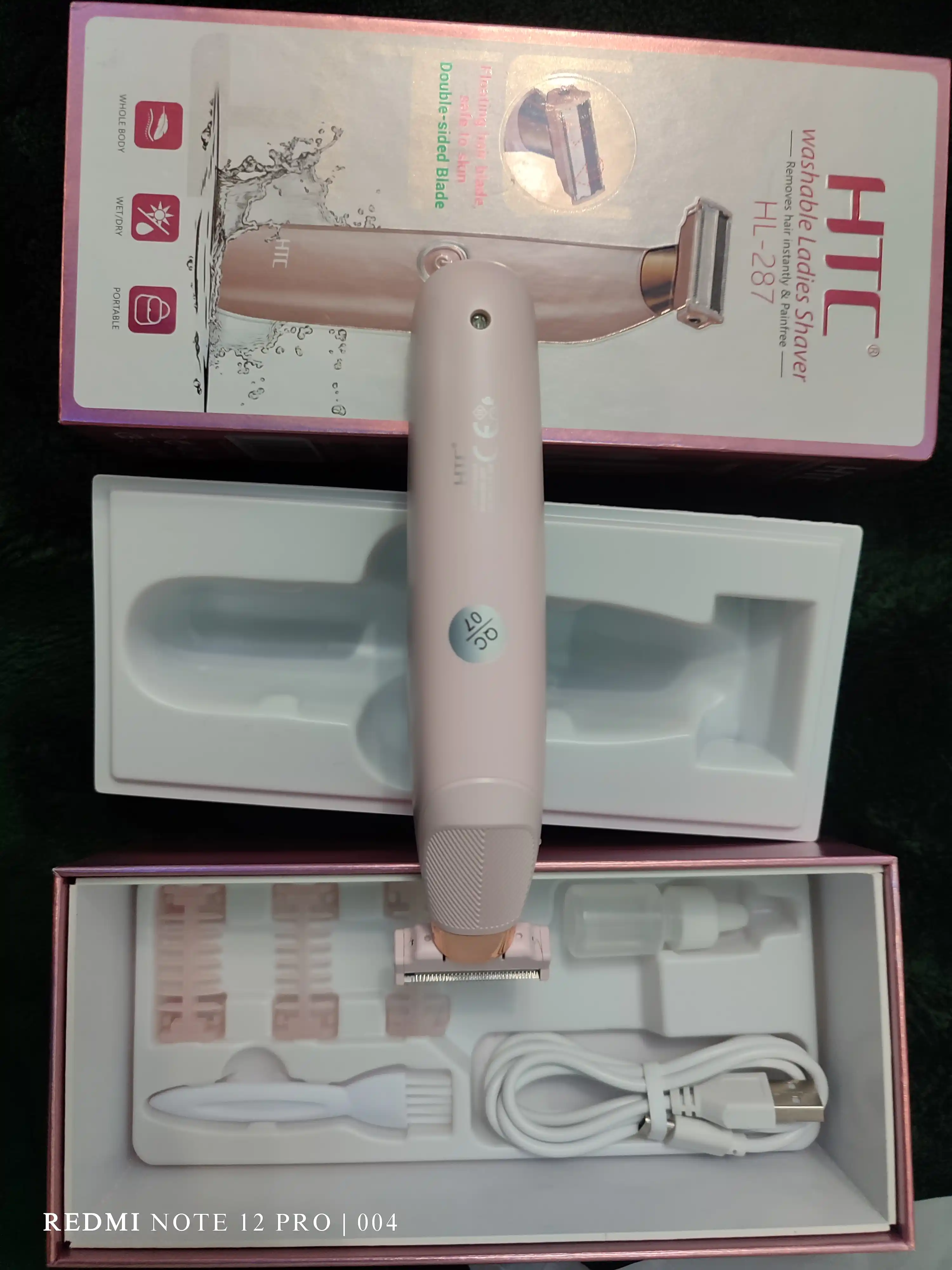 Trimmer HTC One Blade, soqol va tana uchun trimmer va epilator