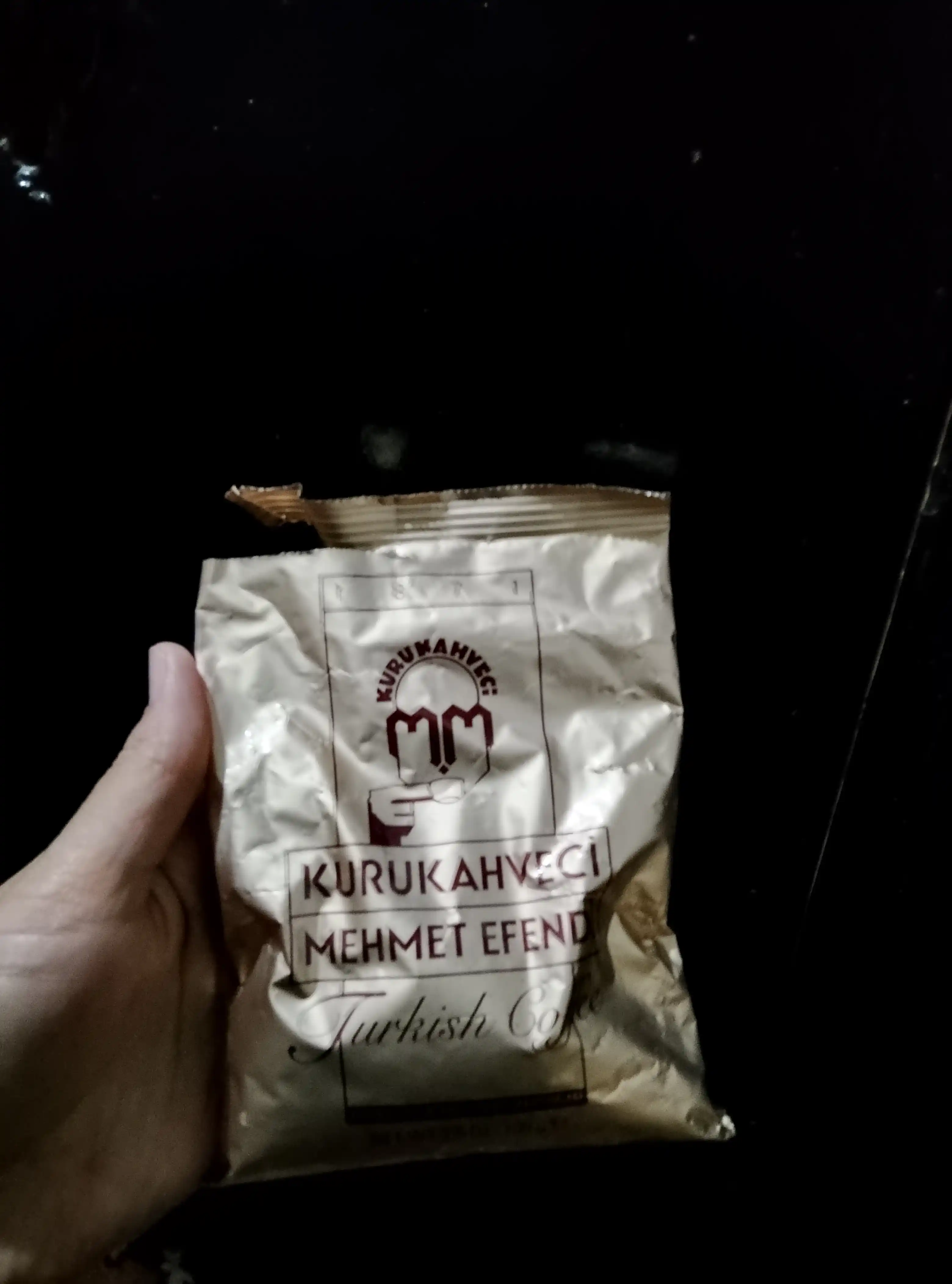 Maydalangan turk qahvasi Kurukahveci Mehmet Efendi