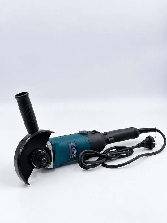 Bolgarka 125mm, 6 tezlikli elektr burchak silliqlash mashinasi, kesish va silliqlash uchun