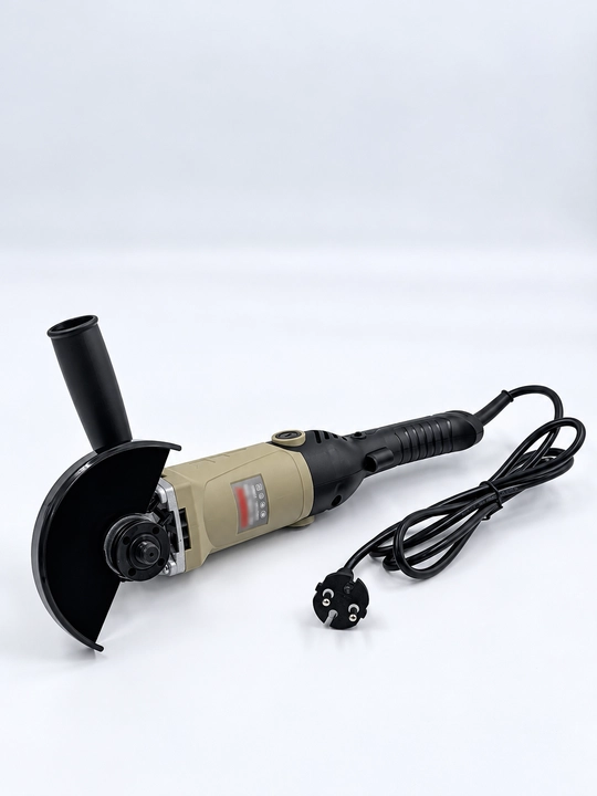 Bolgarka 125mm, 6 tezlikli elektr burchak silliqlash mashinasi, kesish va silliqlash uchun