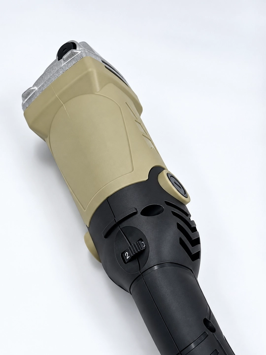 Bolgarka 125mm, 6 tezlikli elektr burchak silliqlash mashinasi, kesish va silliqlash uchun