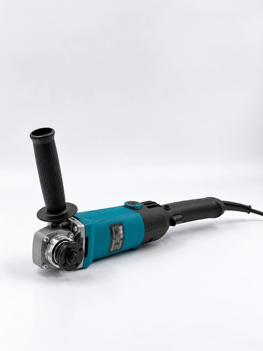 Bolgarka 125mm, 6 tezlikli elektr burchak silliqlash mashinasi, kesish va silliqlash uchun
