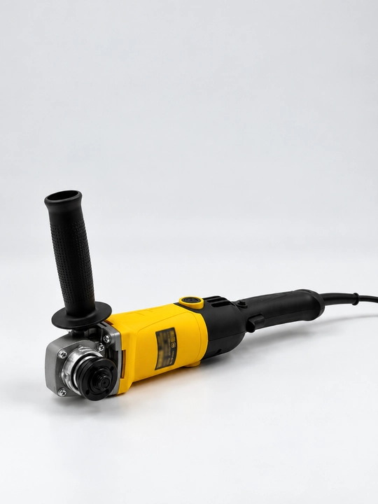 Bolgarka 125mm, 6 tezlikli elektr burchak silliqlash mashinasi, kesish va silliqlash uchun