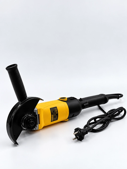 Bolgarka 125mm, 6 tezlikli elektr burchak silliqlash mashinasi, kesish va silliqlash uchun