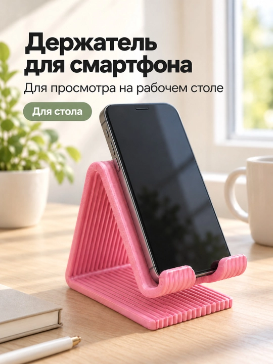 Держатель для смартфона настольный для рабочего стола