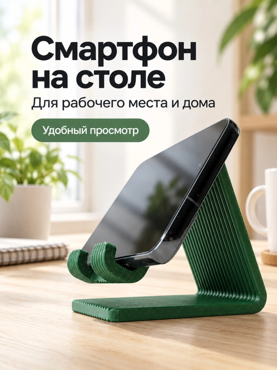 Держатель для смартфона настольный для рабочего стола
