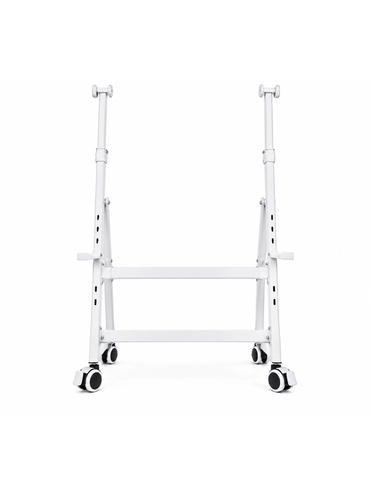 Doska uchun g‘ildirakli metall stend, balandligi sozlanadigan, 90x120 dan 120x240 sm gacha - 