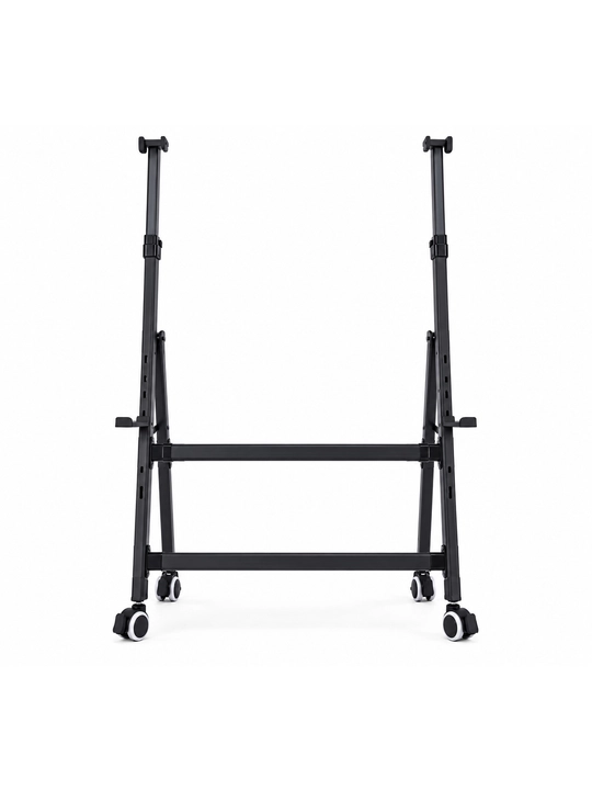 Doska uchun g‘ildirakli metall stend, balandligi sozlanadigan, 90x120 dan 120x240 sm gacha - 