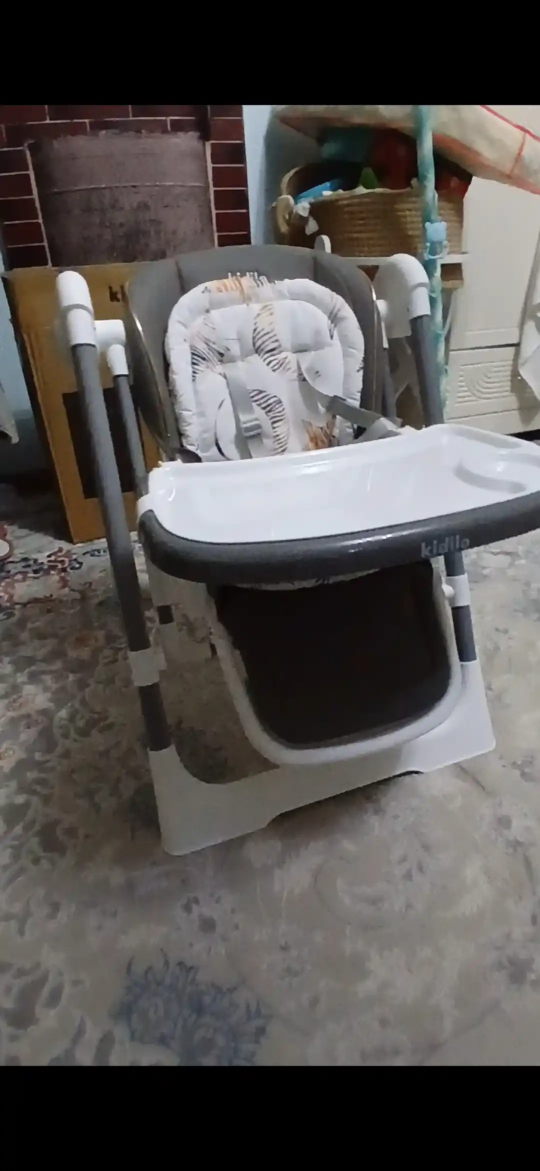 Стульчик для кормления + качели, 2 в 1, kidilo