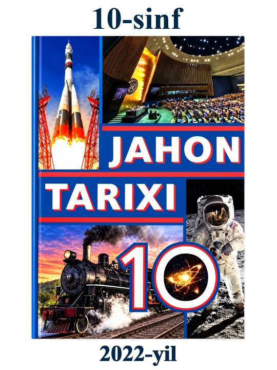 O'zbekiston va Jahon tarixi 6, 7, 8, 9, 10, 11 sinf maktab darsliklari (A5) rangli - 
