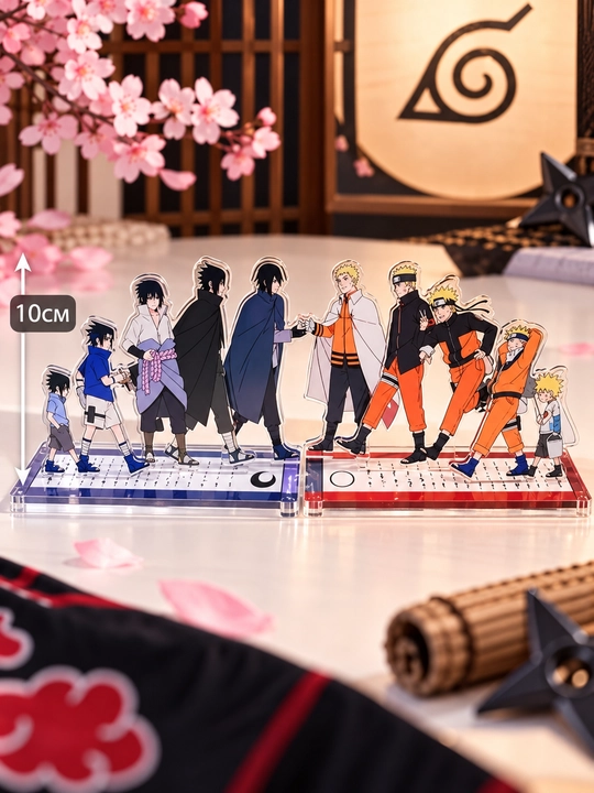 Anime bezaklari, 10 sm suvenir - Naruto Shippuden, Jujutsu Kaisen, Titan hujumi - 