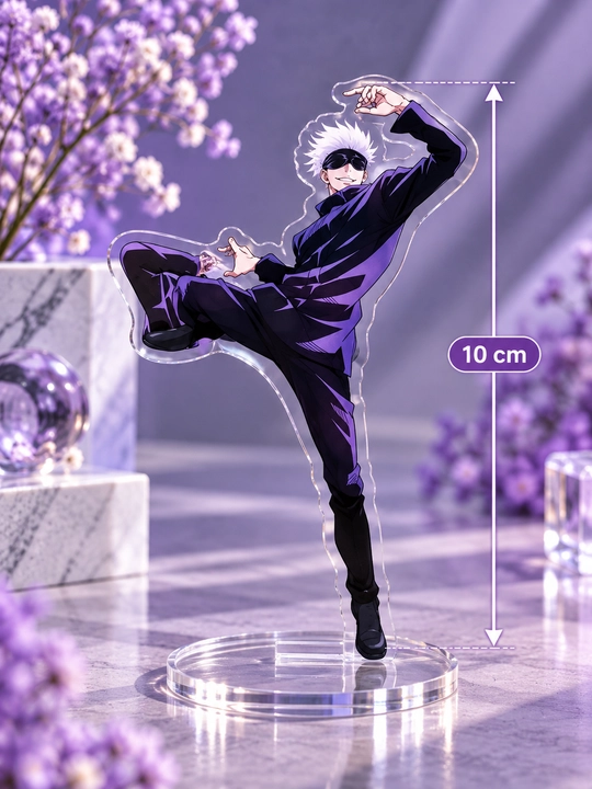 Anime bezaklari, 10 sm suvenir - Naruto Shippuden, Jujutsu Kaisen, Titan hujumi - 