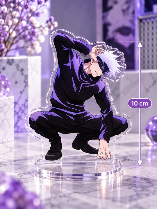 Anime bezaklari, 10 sm suvenir - Naruto Shippuden, Jujutsu Kaisen, Titan hujumi - 