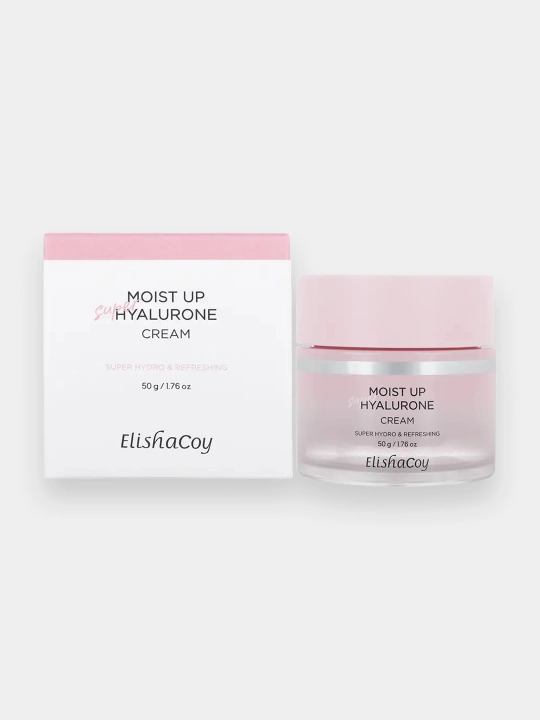 Крем для лица ElishaCoy Moist Up Super Hyalurone Cream, 50 г - 