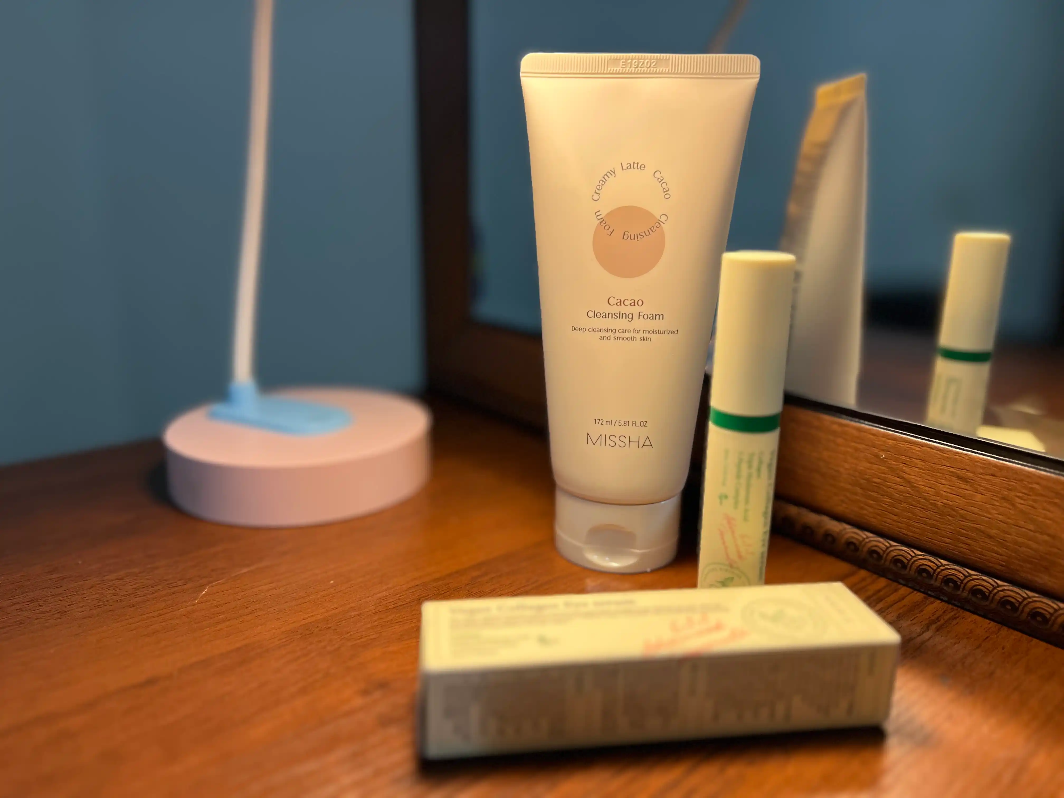 Пенка для умывания MISSHA Creamy Latte очищающая, Какао и мёд, смягчениие кожи, 172 мл