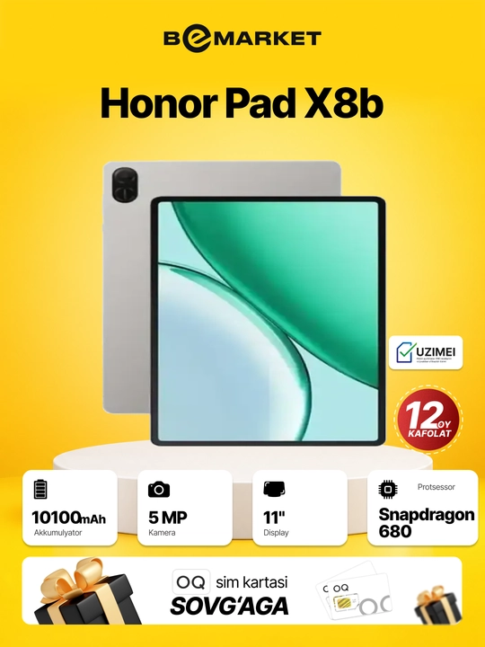 Honor Pad X8b