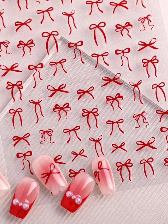 Наклейки для ногтей, маникюр, 3D дизайн, слайдер наклейки, аксессуар для ногтей - 