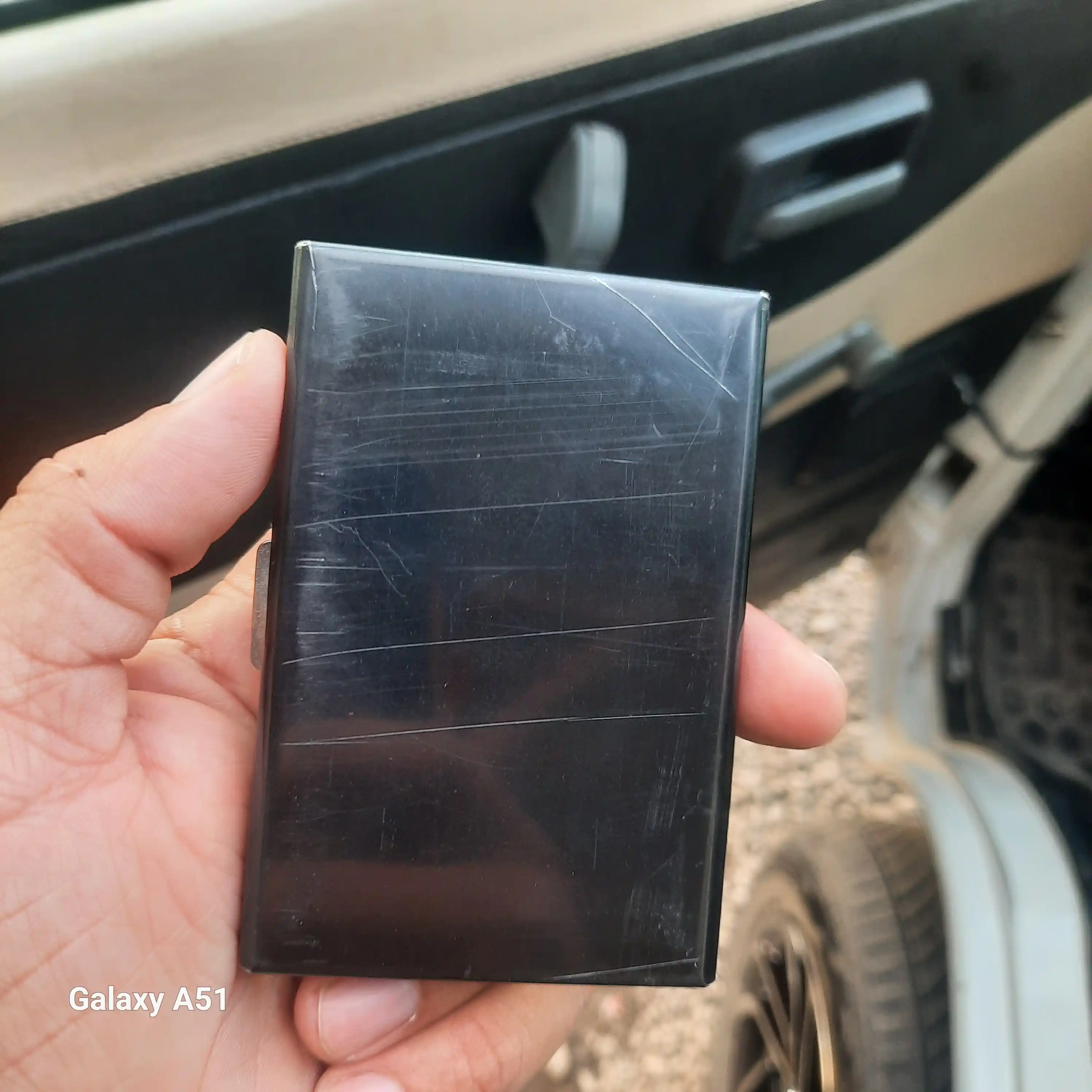 Metall kartxolder RFID-himoyasi,bank kartalari uchun metall kartxolder, erkaklarga sovg'a