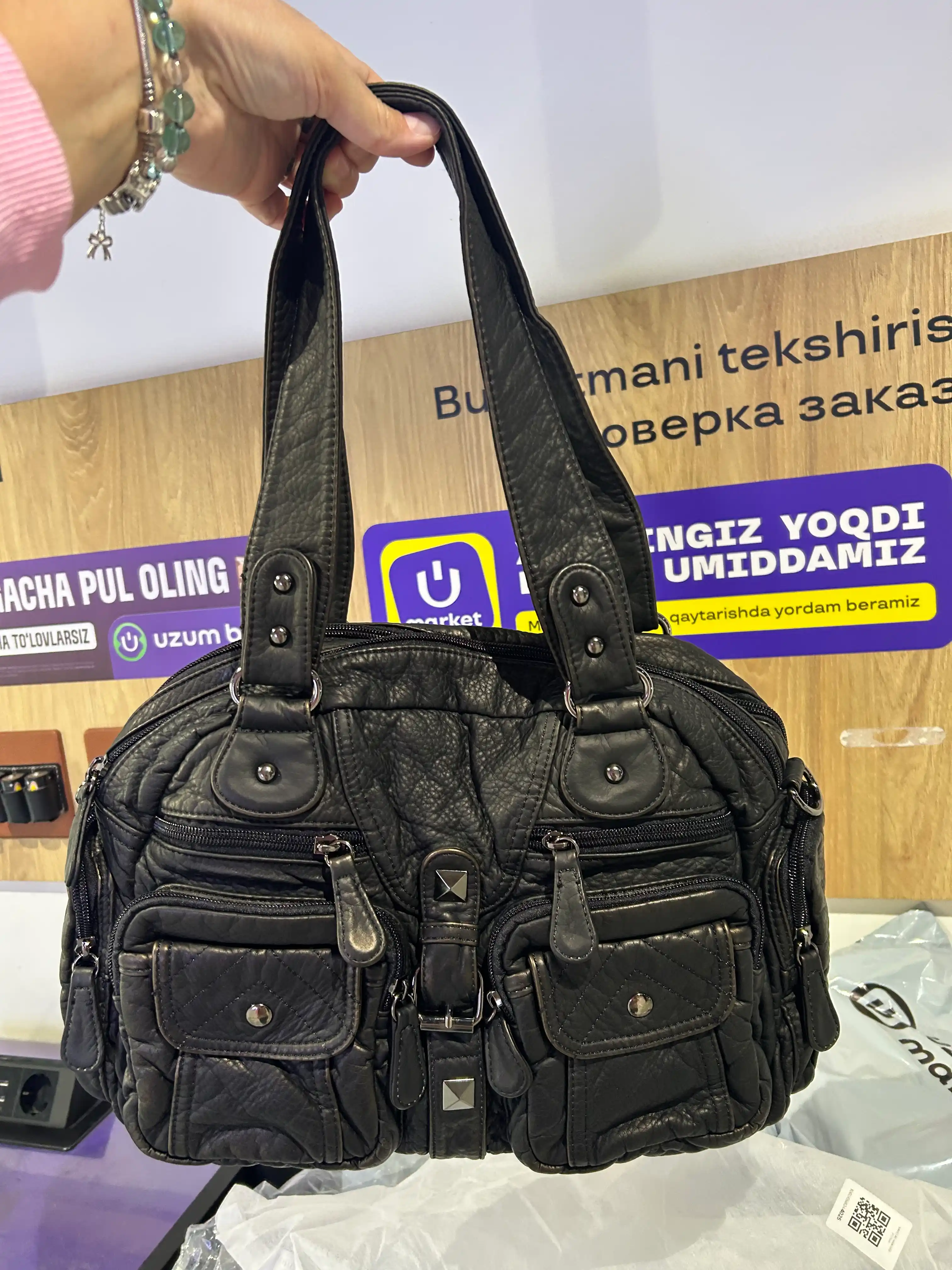 MIYO Ayollar uchun Y2K uslubidagi eko-teri sumka, yelkama va crossbody modeli