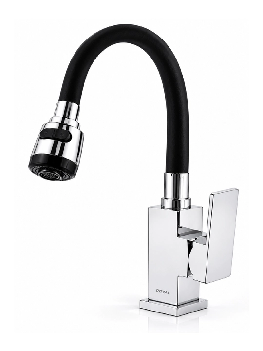 Смеситель для кухни ROYAL RL-SM-400Z, кран для мойки, цинковый корпус