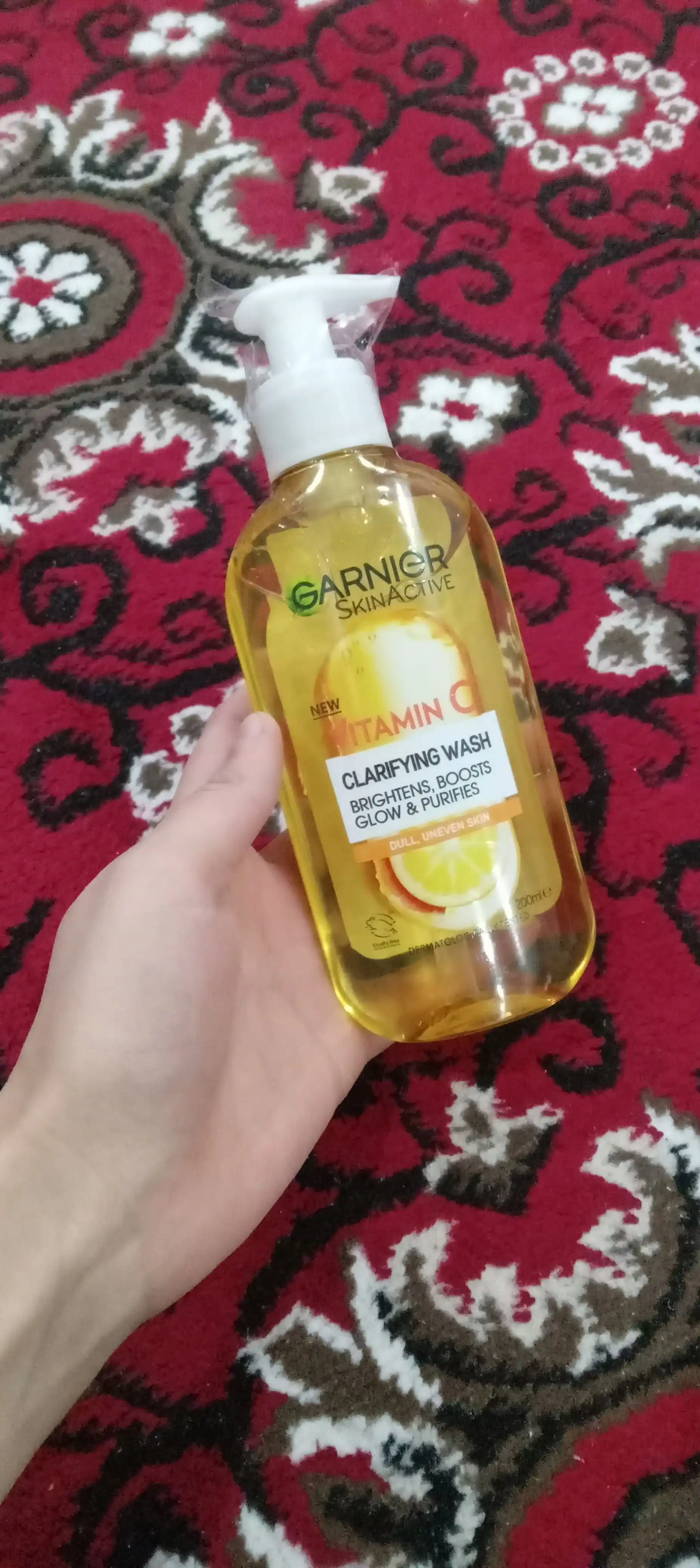 Garnier Витамин С гель-пенка для умывания