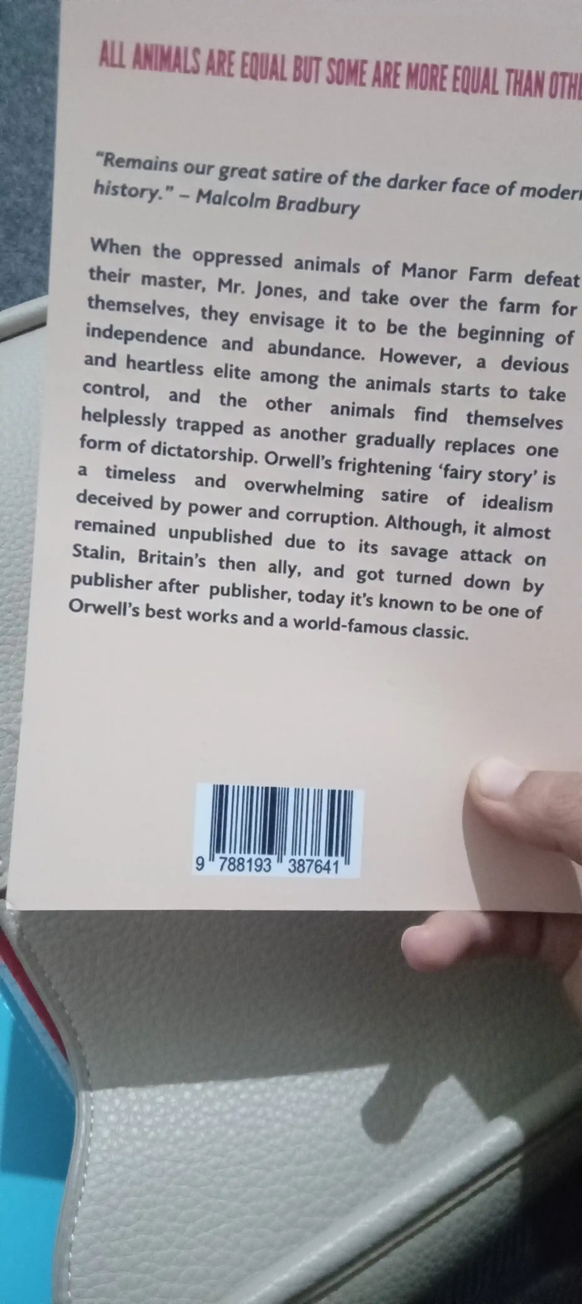 Animal Farm George Orwell, ingliz tilida