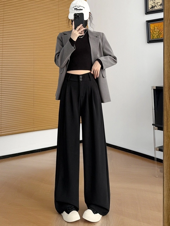 Ayollar shimi, klassik, qora, kilot, palazzo XS-4XL
