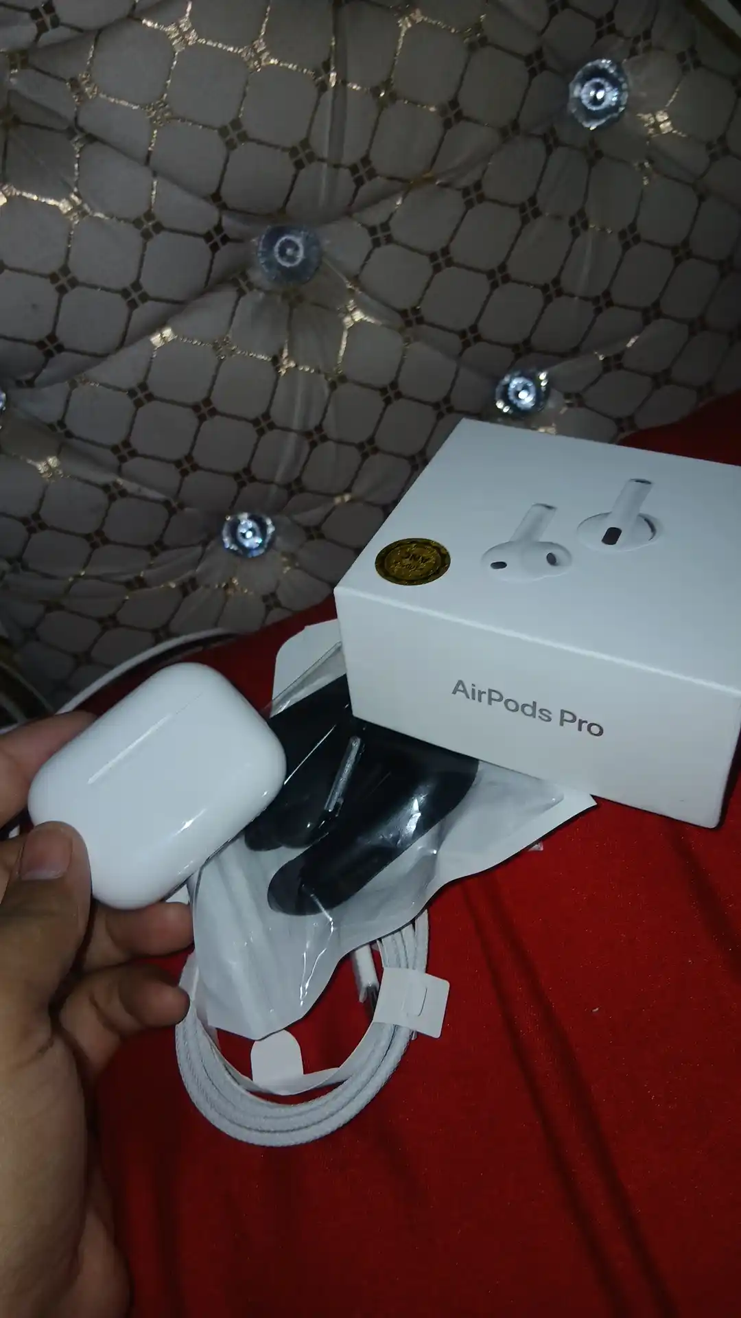 Simsiz quloqchin Pro 2, sensorli, iPhone va Android uchun naushnik