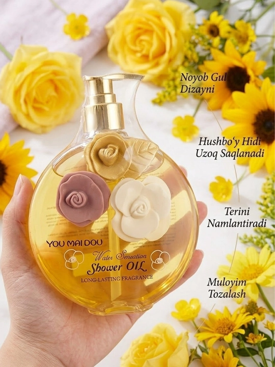 YOU MAI SHower oil масло для душа с приятным цветочным ароматом