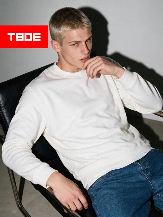 ТВОЕ oversize trikotaj svitshot, ichki tukli qatlamsiz