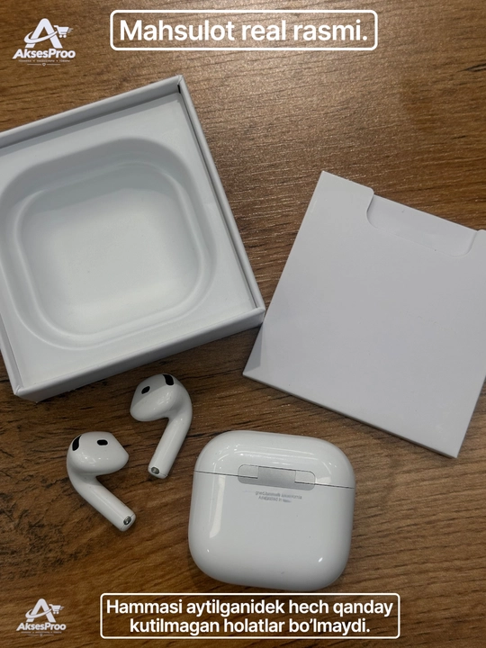 Беспроводные наушники 3-го поколения с анимацией, Bluetooth, для смартфонов всех типов
