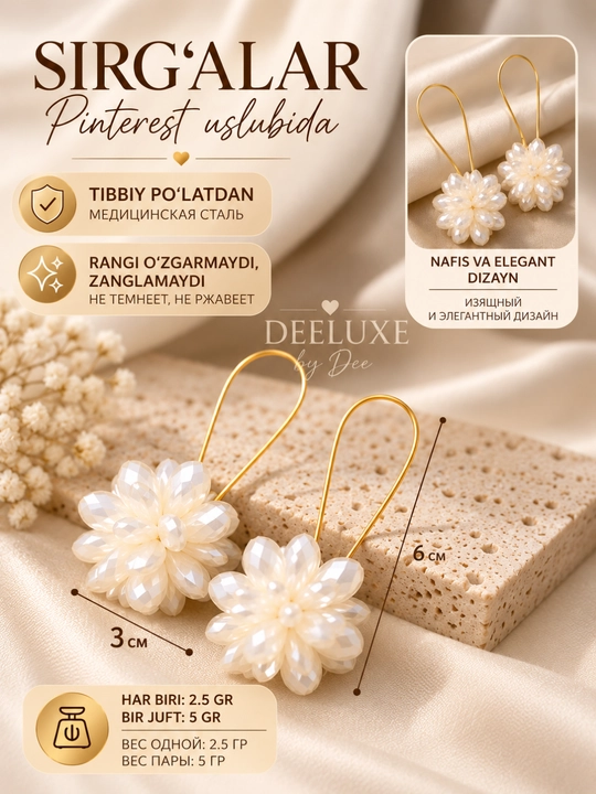 Pinterest uslubidagi nafis ziraklar, yuqori sifatli dizayn, zamonaviy urg‘u