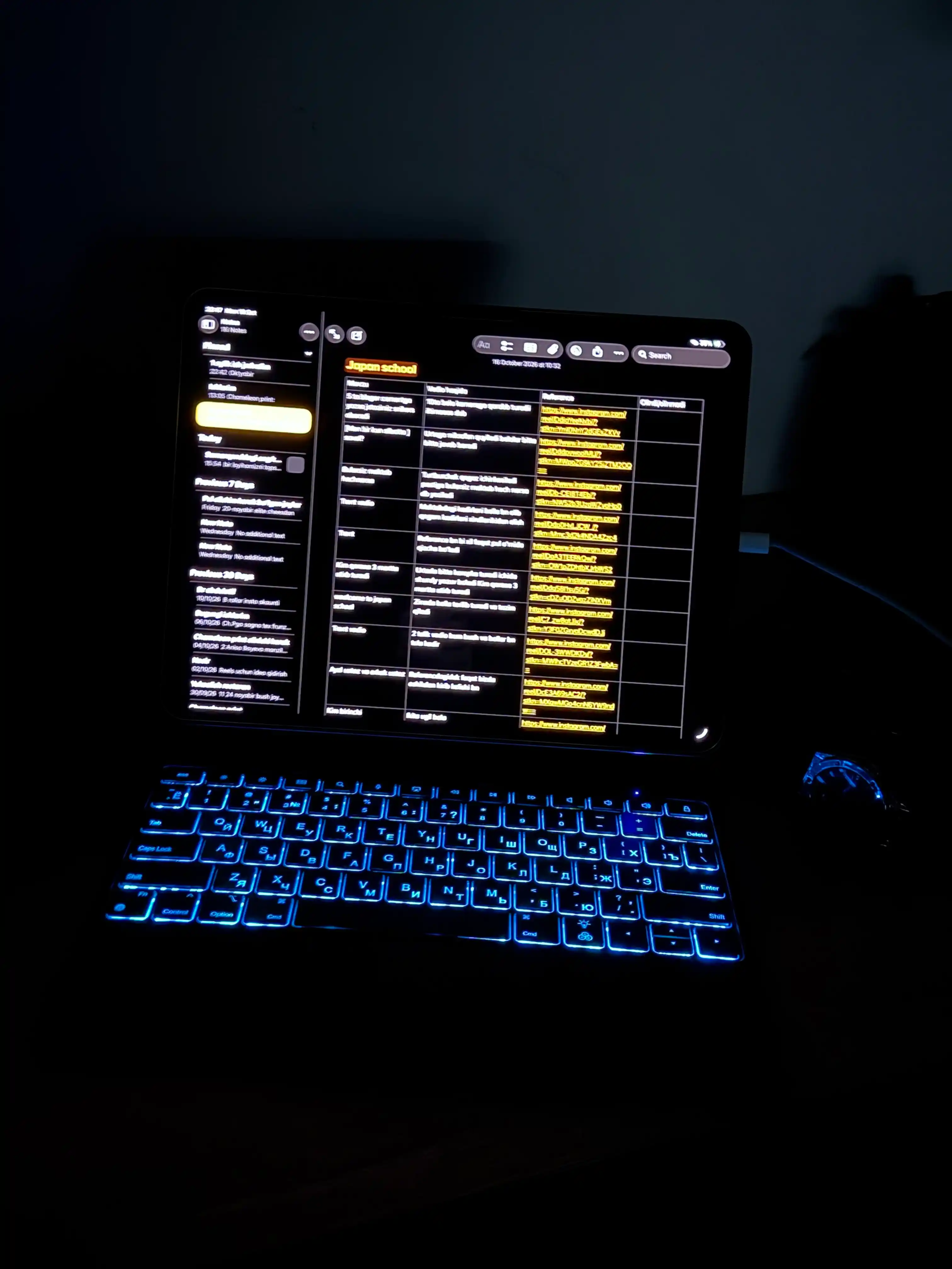 Клавиатура чехол iPad Pro / Air, 10.9/11/12.9/13, M5/M4/M3/M2/M1, A16 Magic Keyboard