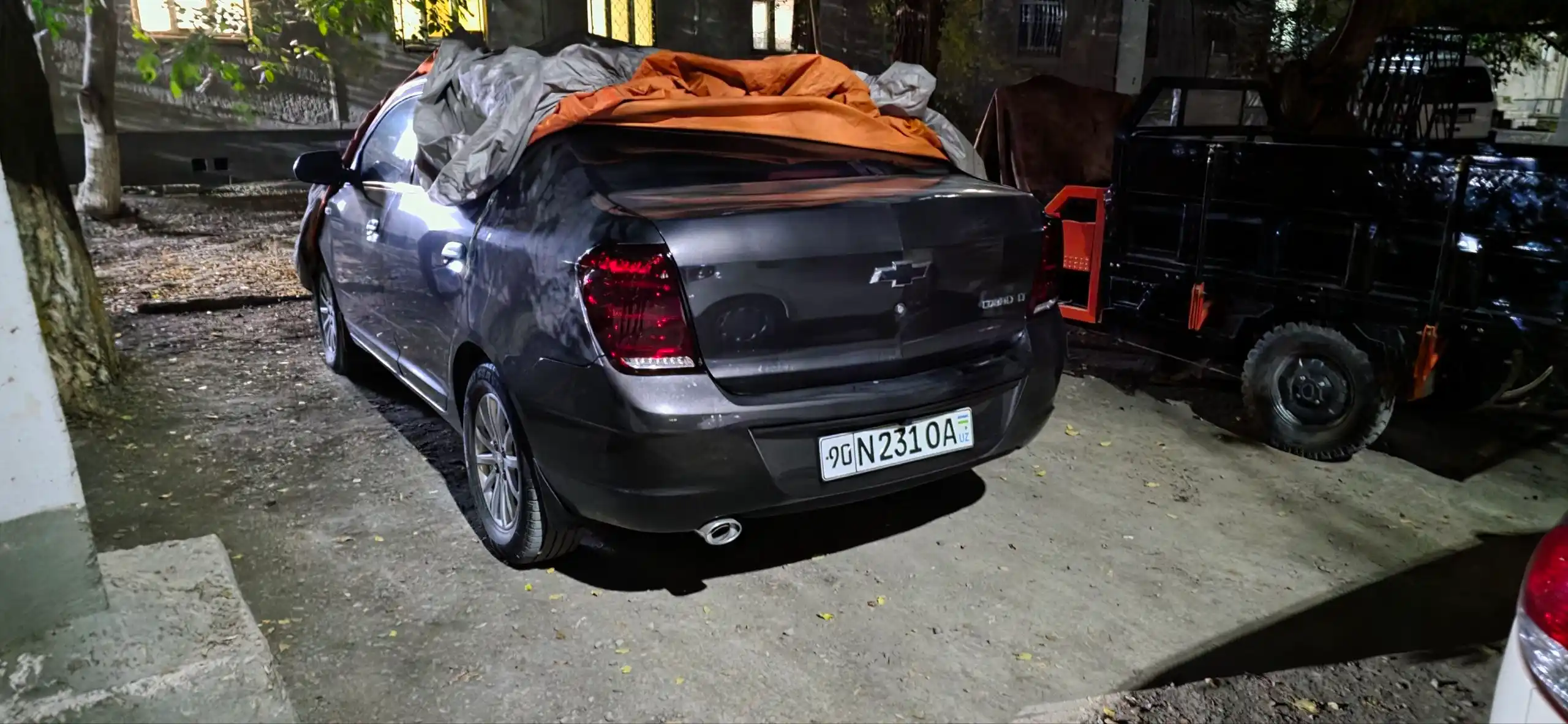 "Cobalt" avtomobillari uchun qora orqa to‘xtash signallari 2 dona